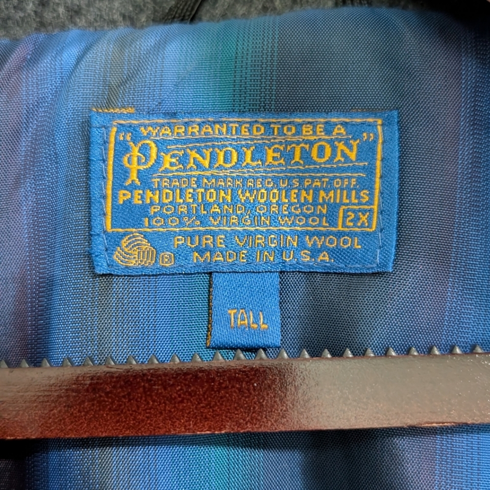 Pendleton 100% Virgin Wool Thinsulate Bomber Jack… - image 7